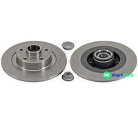 A.B.S. 2 X BRAKE DISC 18610C FOR RENAULT