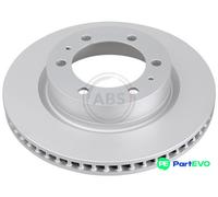 A.B.S. 2 X BRAKE DISC 18624 FOR TOYOTA