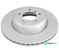 A.B.S. 2 X BRAKE DISC 18651 FOR BMW