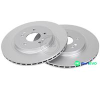 A.B.S. 2 X BRAKE DISC 18822 FOR HYUNDAI