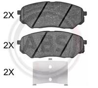 A.B.S. 35108 Brake pad set