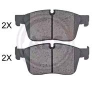 Brake pads 35129 A.B.S. for JAGUAR LAND ROVER