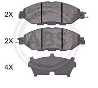 A.B.S. 35130 Brake pad set