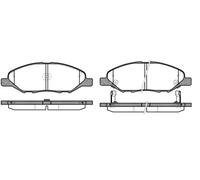A.B.S. 35131 Brake pad set