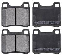 ABS All Brake Systems Rear Brake Pad Set 36498 Disc brake for Mercedes-Benz 190 Sedan 1.8 M102.910