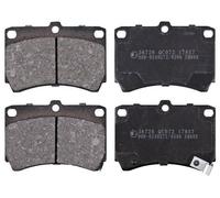 ABS All Brake Systems Front Brake Pad Set 36726 for Kia/Mazda Rio/Demio/323/121 (90-05)