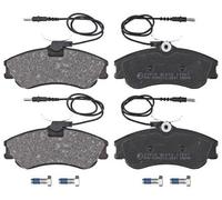 Brake pads 37016 A.B.S. for PEUGEOT CITROËN