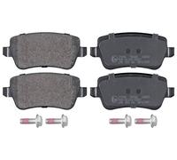 ABS 37496 Rear Brake Pad Set Fits Fiat Croma 77363607