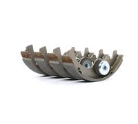ABS 8005 Front Or Rear Brake Shoe Set Fits Autobianchi Fiat Fso Seat Zastava 126