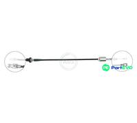 A.B.S. CLUTCH CONTROL CABLE PULL K22040 FOR HYUNDAI