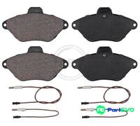 A.B.S. DISC BRAKE BRAKE PAD SET 36837 FOR CITROËN