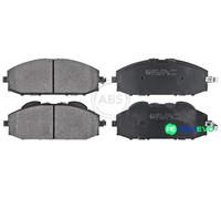 Front Brake Pad Set A.B.S. 37084 for Nissan Patrol (97-21)