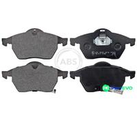 A.B.S. 37116 Brake pad set