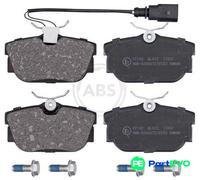 Brake pads 37142 A.B.S. for VW TRANSPORTER / CARAVELLE Mk IV Bus