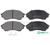 A.B.S. DISC BRAKE BRAKE PAD SET 37186 FOR MAZDA