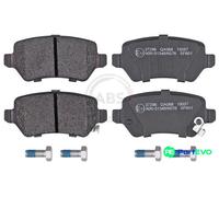 A.B.S. DISC BRAKE BRAKE PAD SET 37296 FOR LADA OPEL VAUXHALL CHEVROLET KIA