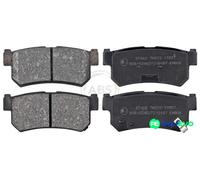 A.B.S. DISC BRAKE BRAKE PAD SET 37460 FOR SSANGYONG