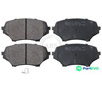 A.B.S. DISC BRAKE BRAKE PAD SET 37549 FOR MAZDA