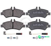 A.B.S. DISC BRAKE BRAKE PAD SET 37555 FOR VW