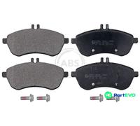 FITS MERCEDES-BENZ C-CLASS C 180 CGI BRAKE PAD SET, DISC BRAKE 37584 A.B.S.