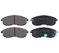 Original a. B. S. S. Set of Brake Pads Disc 37648 for Nissan Renault Suzuki