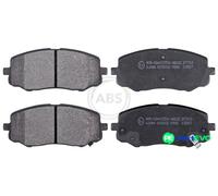 Front Brake Pad Set A.B.S. 37763 for Hyundai i20 (08-14)