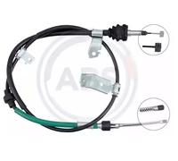 ABS K15004 Rear Right Handbrake Cable Fits Honda Cr-V 47510S10E01