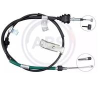 ABS K15005 Rear Left Handbrake Cable Fits Honda Cr-V 47560S10E01