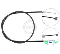 A.B.S. PARKING BRAKE CABLE PULL K13801 FOR AUDI VW