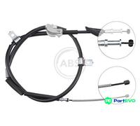 A.B.S. PARKING BRAKE CABLE PULL K15378 FOR SUBARU