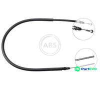 A.B.S. PARKING BRAKE CABLE PULL K16517 FOR FIAT LANCIA PEUGEOT