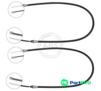 A.B.S. PARKING BRAKE CABLE PULL K16626 FOR SMART