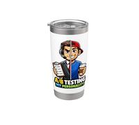A/B Testing My Personality Stainless Steel Insulated Tumbler