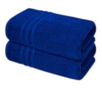 A & B TRADERS Extra Large Jumbo Bath Sheets Pack of 2 | 100% Cotton Bath Towels 85 x 200 cm | Luxury Hotel Quality Oversized Beach Towels | Soft, Thick & Highly Absorbent (Royal Blue)