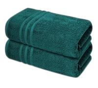 A & B TRADERS Extra Large Jumbo Bath Sheets Pack of 2 | 100% Cotton Bath Towels 85 x 200 cm | Luxury Hotel Quality Oversized Beach Towels | Soft, Thick & Highly Absorbent (Teal)