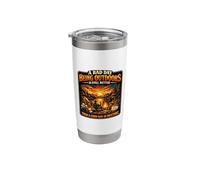 A Bad Day Being Outdoors Funny Work Quote Stainless Steel Insulated Tumbler