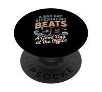 A Bad Day Kitesurfing Beats A Good Day At The Office PopSockets Adhesive PopGrip
