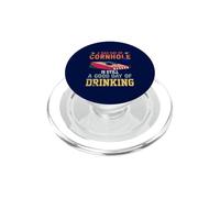 A Bad Day of Cornhole Is Still A Good Day Drinking PopSockets PopGrip for MagSafe