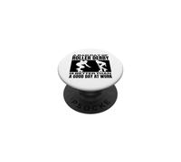 A Bad Day Of Roller Derby Funny Roller Derby Player PopSockets Adhesive PopGrip