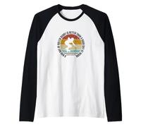 A Bad Day of Roller Derby Funny Roller Derby Player Raglan Baseball Tee