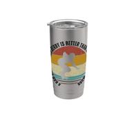 A Bad Day of Roller Derby Funny Roller Derby Player Stainless Steel Insulated Tumbler