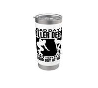 A Bad Day of Roller Derby Funny Roller Derby Player Stainless Steel Insulated Tumbler