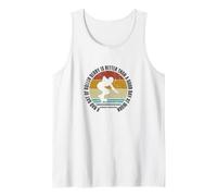 A Bad Day of Roller Derby Funny Roller Derby Player Tank Top