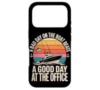 A Bad Day On The Boat Beats A Good Day At The Office Case for iPhone 17 Pro