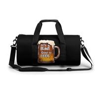 A Bad Day to Be Beer Casual Gym Bag for Men Women Lightweight Small Sports Duffle Bags for Workout Travel