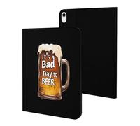 A Bad Day to Be Beer Cute Tablet Case Unisex Slim Hard Protective Cover Compatible with iPad 9th/ 8th/ 7th