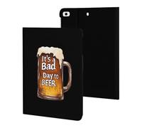 A Bad Day to Be Beer Cute Tablet Case Unisex Slim Hard Protective Cover Compatible with iPad 9th/ 8th/ 7th