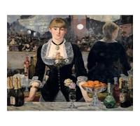 A Bar at the Folies-Bergère Famous Fine Art Jigsaw Puzzle by Édouard Manet - 1000 Pieces
