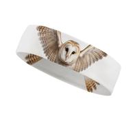 A Barn Owl Workout Headband for Men and Women Moisture Wicking Headband for Tennis, Basketball, Running, Gym Outdoor Sports Sweatband