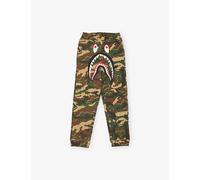 A Bathing Ape A Bathing Ape Shark Camo-Print Cotton Jogging Bottoms 2-13 Years Green 2-3 Years